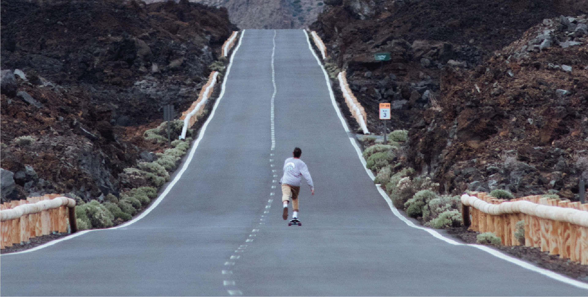 Alternative Longboards rider - Canary Island